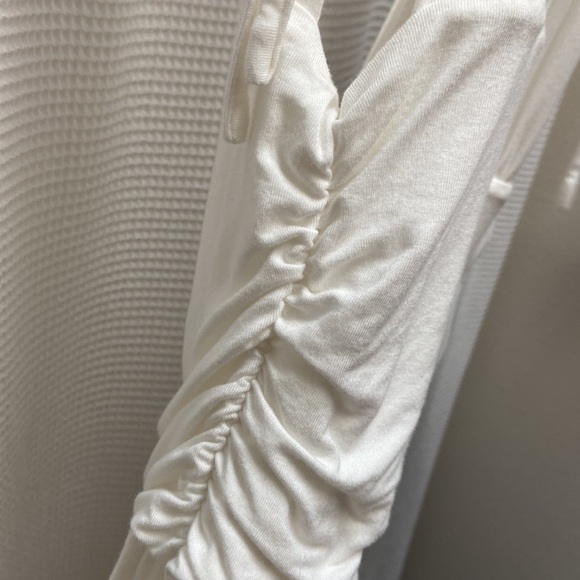 SHEIN women’s Greek goddess white stretchy tie dress. Size small/US 4. - Picture 9 of 13